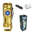 thumbnail image 4 of Lámpara LED recargable, lámpara portátil, lámpara para exteriores, lámpara de caza pequeña, lámpara de 3 luces, lámpara de acero, lámpara compacta, lámpara de camping, lámpara para, 4 of 7