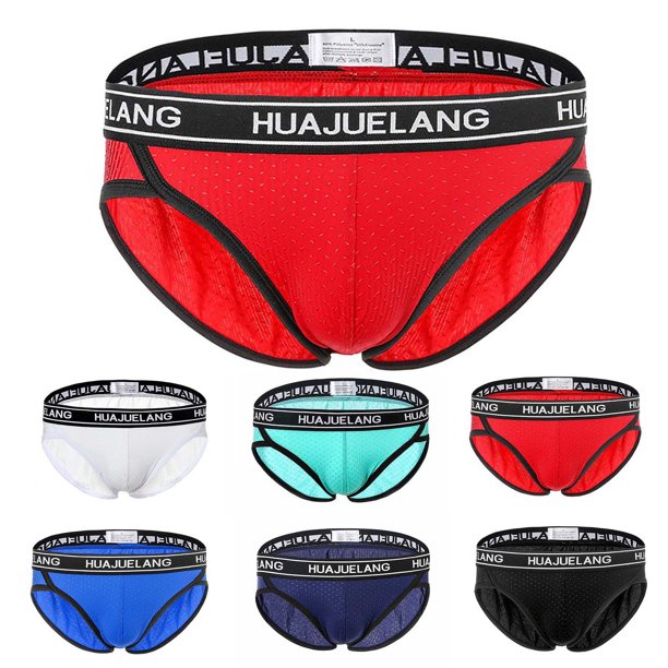 Symoid Mens Briefs Panties Clearance in Store Solid Underwear for Men