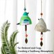 thumbnail image 4 of Bird Song Bell, Hanging Wind Chime,Wind Chime Stand White, 4 of 5