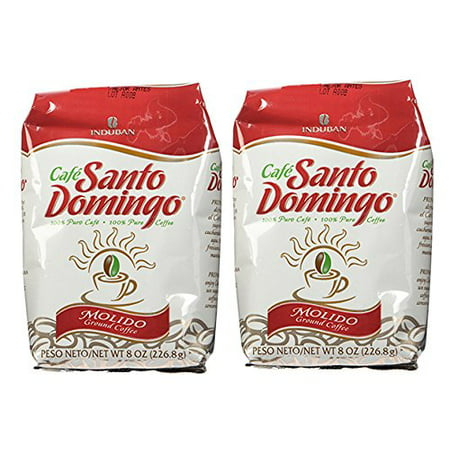 Cafe Molido Santo Domingo Ground Coffee - 1 lbs (Pack of