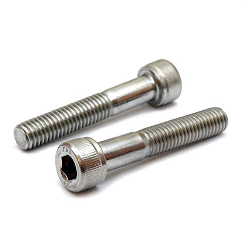 Stainless Steel Metric M5 x .8 x 30mm A2 Hex Bolt 10 Pack 