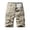 Khaki, variant on Men's Cargo Pants for Daily Casual Wear with Button Detail Slim Fit Workwear Trousers Spring Summer Autumn Comfortable Stretch Recommended for Everyday Use Men's Casual Cargo Pants