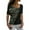 Army Green, variant on Outfmvch T Shirts for Women for Short Sleeve Summer Fashion Casual Printed Tee Shirt Block T Shirts Ladies S Womens Tops Army Green