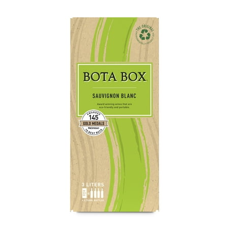 Bota Box Sauvignon Blanc White Wine, 3L (4 750ml bottles)