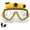 Yellow, variant on 2K Camera Goggles for Underwater Recording, Built-in WiFi & 4MP Lens, 15M Waterproof, First Person Swimming Camera Mask with Nose Cover for Snorkeling Diving
