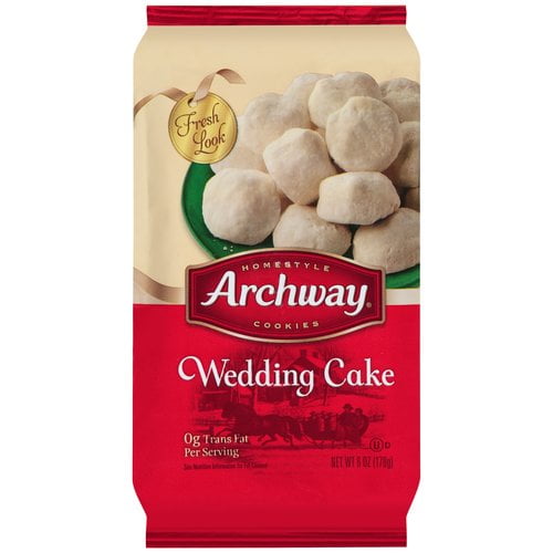 Archway Wedding Cake Cookies 6 Oz