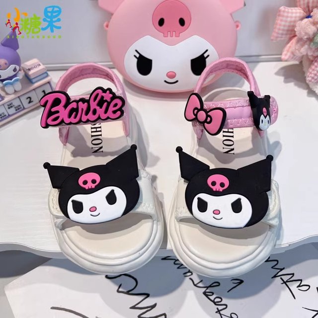 Sandalias de verano para niños pequeños, zapatos de princesa para niñas, zapatos de playa de estilo popular para mujeres, nuevo estilo 2024