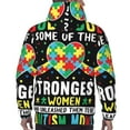 thumbnail image 7 of Cauagu I Love With Autism for Men's Pullover Hooded Sweatshirt Athletic Casual Hoodie Aautumn Hoodie Sweatshirt for Men Pullover Casual Hooded Sweatshirt-X-Large, 7 of 7