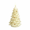 thumbnail image 2 of Christmas Tree Candle, LED Flameless Candle with Flickering Warm Light, Battery Operated Christmas Tree Shaped Candle Decor, Holiday Tabletop Ornament for Mantel Dining Room Home Party Decoration, 2 of 7