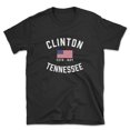thumbnail image 1 of Clinton Tennessee Patriot Men's Cotton T-Shirt, 1 of 1
