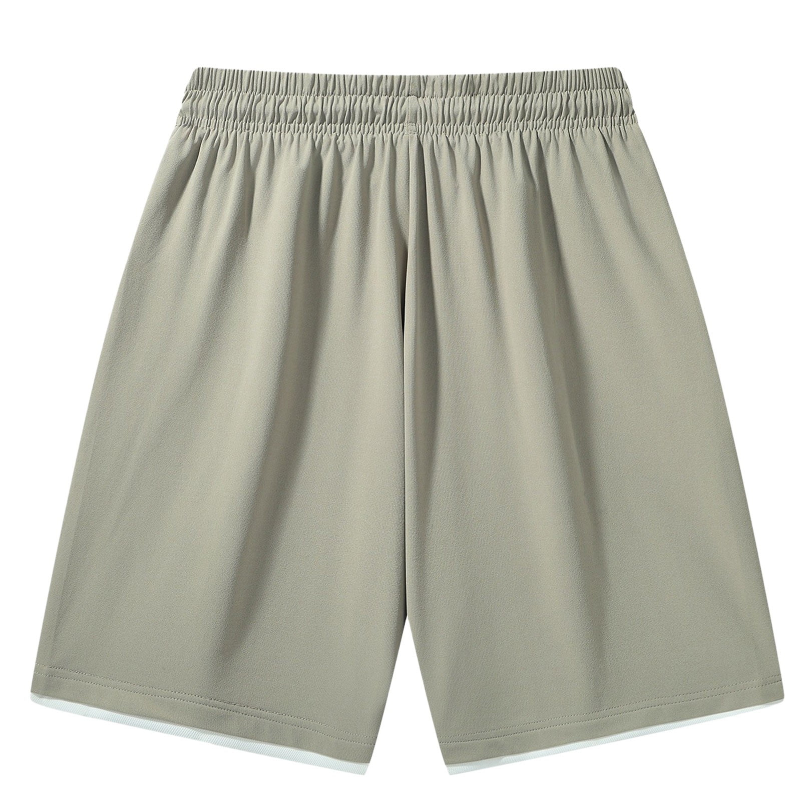 Mens Cargo Shorts Breathable Loose Straight Leg Casual
