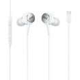 thumbnail image 5 of AKG Earbuds Stereo Headphones for Google Pixel 7 - Designed by AKG - Braided Cable with Microphone and Volume Remote Type-C Connector - White, 5 of 5