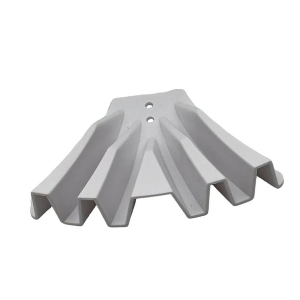 Dispersor de canaletas pluviales Bajantes Desviador Canaleta decorativa Extensión de bajante Blanco