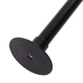 thumbnail image 6 of Dwellnix L-Shaped Shower Curtain Rail, Retractable Black Stainless Steel Rod, Adjustable Size for Corner Installations in Bathrooms and Bathtubs, 6 of 11