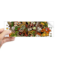 thumbnail image 1 of Casino Bar Poker Card Chips Jackpot Illustration Rectangle Bumper Sticker Notebook Window Decal, 1 of 1
