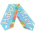 thumbnail image 2 of SKYSONIC Rectangle Easter Decorated Colorful Egg Printed Table Runner 13x90in for Wedding Birthday Holiday, 2 of 5