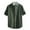 Mens T Shirts Army Green, variant on Mens 3/4 Sleeve Shirts Button-Down Collared Tshirts Shirt Casual Lightweight Solid Color Breathable Slim Lapel Loungewear Work Tees Tops
