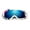 Multicolour Frame/ Blue Rove Lens (VLT 10.3%), variant on JUST GO Kids Ski Goggles with EVA case, Snowboard Snow Goggles Anti-Fog Double-Layer UV 400 Protection Lens for Boy and girl, Black Frame, Silver Lens (VLT 10.6%) with EVA Case