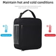 thumbnail image 4 of Fiambrera Bolsa de almuerzo para hombres y mujeres Fiambrera de gran capacidad Bolsas de almuerzo reutilizables Bolsa de almuerzo aislada Fiambrera térmica, 4 of 5