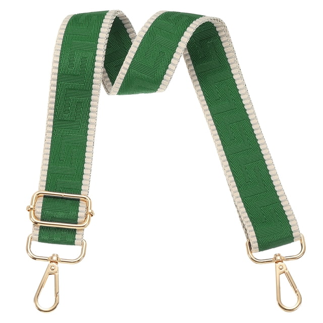Correa de bolso Uxcell ajustable, correas de bolso cruzadas, correa ancha para el hombro, cinturón de reemplazo universal para bolsos de mujer, verde