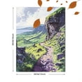 thumbnail image 3 of Scenic Mountain Path Canvas Wall Art/Decorative Painting， Suitable for Living Room， Bedroom， Office， Hallway， and Study Room Decoration., 3 of 8