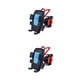 thumbnail image 3 of Eigraketly soporte de bicicleta para teléfono soporte de plástico soporte de montaje de 360 ​​​​grados para andar en bicicleta manillar teléfono Azul 2piezas Eigraketly CBP490710, 3 of 5