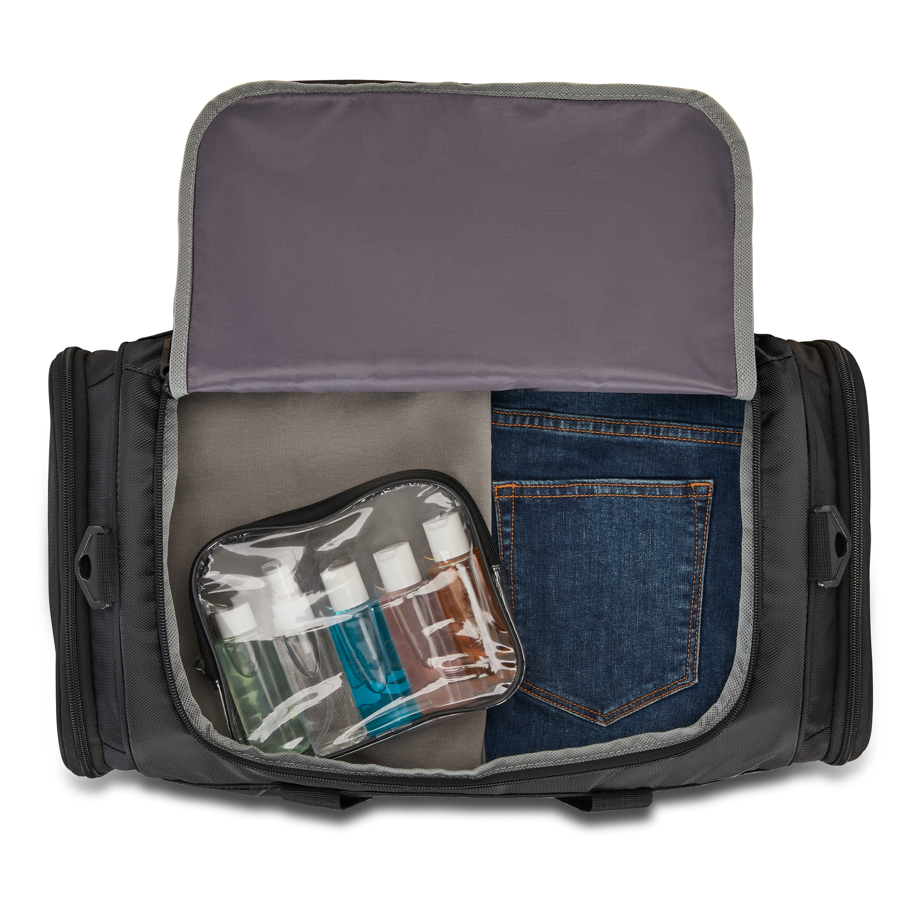 American Tourister 20-inch Black Carry on Duffel Bag