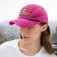 thumbnail image 4 of Cup26 Hats U.S.A CAN MEX 2026 Host Country Soccer Hat for Mens Fashion Washed Pink, 4 of 7