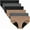 Hipster - Black/Grey/Tan - 6 Pack, variant on Hanes Boys Socks, 12 Pack Ankle Cushion Socks, Sizes S - L