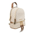 thumbnail image 2 of Michael Kors Women's Rhea Mini Logo Backpack - White, 2 of 2