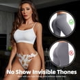 thumbnail image 4 of Thongs for Women - Conch Shell No.J926 No Show Seamless Womens Thongs Underwear, Soft Stretch G String Thongs for Women,Cuteness Ladies Thong Bikini Panties Briefs, 4 of 5