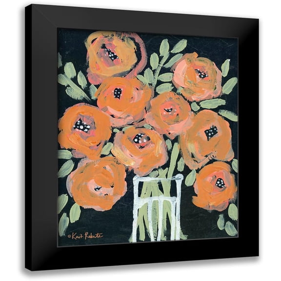 Roberts, Kait 12x14 Black Modern Framed Museum Art Print Titled - Sweet as Can Be