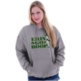thumbnail image 3 of Betty Boop Irish St Patricks Day Hoodie Sweatshirt Women Brisco Brands S, 3 of 5
