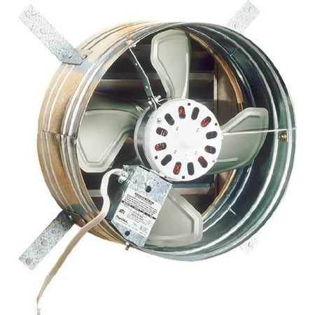 Broan Nutone 1600 CFM Gable Mount Ventilator (used with Broan Model 433 shutter â available separately, see below)