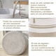 thumbnail image 2 of Cesta de lavandería de cuerda tejida con asas, multiusos,juguetero practico, cesto para ropa sucia, canasta organizadora,grande blanco y marrón(58 L), 2 of 7