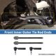 thumbnail image 3 of Kit de 4 Pcs de Extremos de Barra de Dirección Interior y Exterior para GMC Sierra 1500 No.ES800223/EV800084, 3 of 7