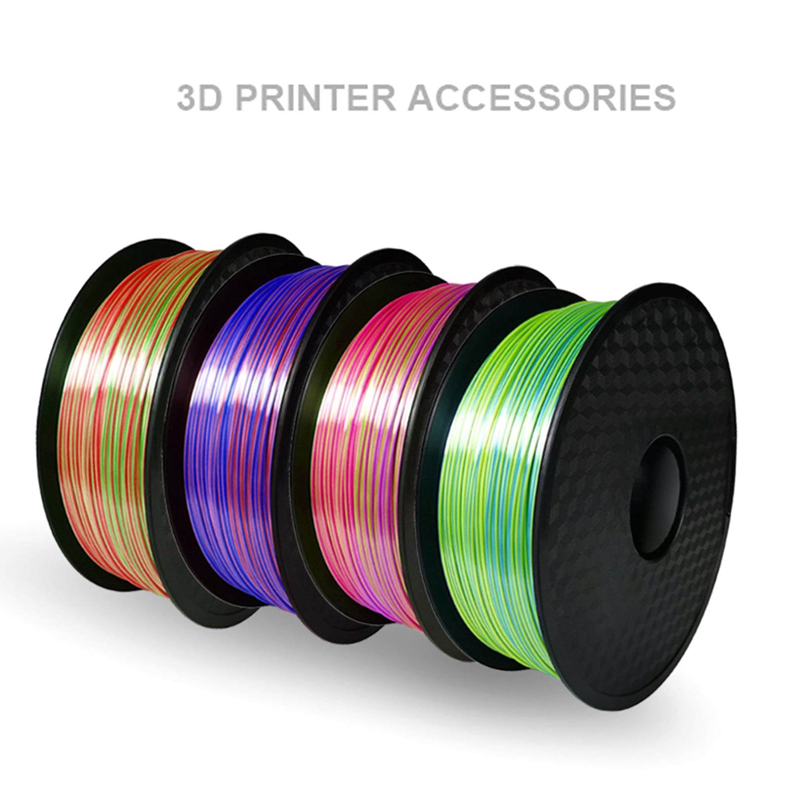 PLA Filament for 3D Printers 1.75mm 1.5KG Pla Silk Two-color Printing