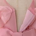 thumbnail image 4 of DAETIROS Girls Pink Tulle Dress Ruffle Flower Girl Birthday Party Tutu Princess Gown with Beaded Waist Soft Formal for Wedding Holiday Sizes 4-12,Size 14-15T, 4 of 8