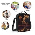 thumbnail image 2 of Twilight Lunch Bag, Insulated Lunch Box Large Capacity Reusable Insulated Cooler Lunch Totes Bag for Work Office School Camping Travel Picnic, 2 of 7