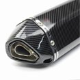 thumbnail image 3 of Motorcycle Rear Exhaust Pipe Stainless Steel Rust Proof High Temperature Resistant Fit for 51mm Pipe, 3 of 4