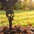 thumbnail image 5 of DefiDgd Halloween Theme Metal Yard Stake,Witch Hat Hollow-out Plug-in Iron Garden Stake for Halloween Garden Porch Patio Lawn Pathway Outdoor Courtyard Holiday Home Decoration(N), 5 of 8