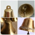 thumbnail image 2 of 2 Pcs Christmas Brass Bells Copper Bell DIY Wind Chimes Xmas Tree Hanging Bell Liberty Bells Christmas Hanging Bell, 2 of 6