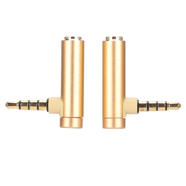 Audio Cable Jack, Durable Stereo Connector, Digital Cameras For Mobile Phones Black,Gold,Blue