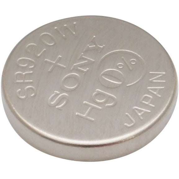 Sony #370 SR920W 1.55V Silver Oxide Watch Battery