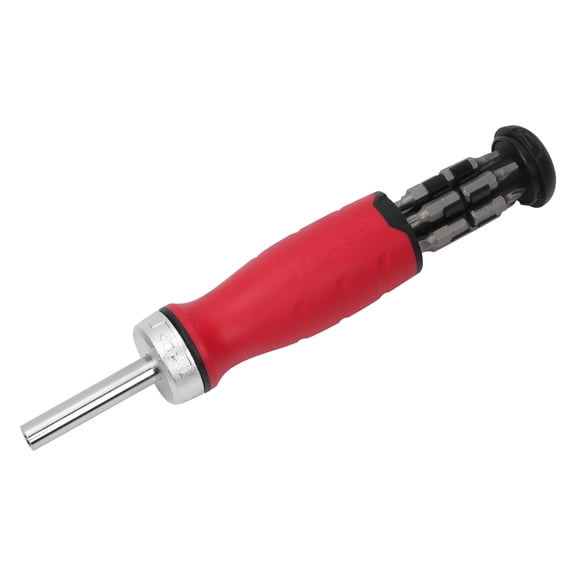 Hyper Tough 13-Piece Ratcheting Screwdriver with In-Handle Storage