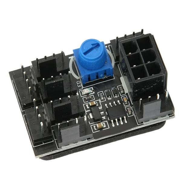 PWM Fan Hub,PWM Fan Hub PCB Controlador de ventilador de computadora Controlador de velocidad del ventilador Acabado de lujo