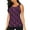 Mardi Gra2, variant on Xecao Mardi Gras Fleur de Lis print women's scoop neck, loose-fit workout tank tops for the gym.
