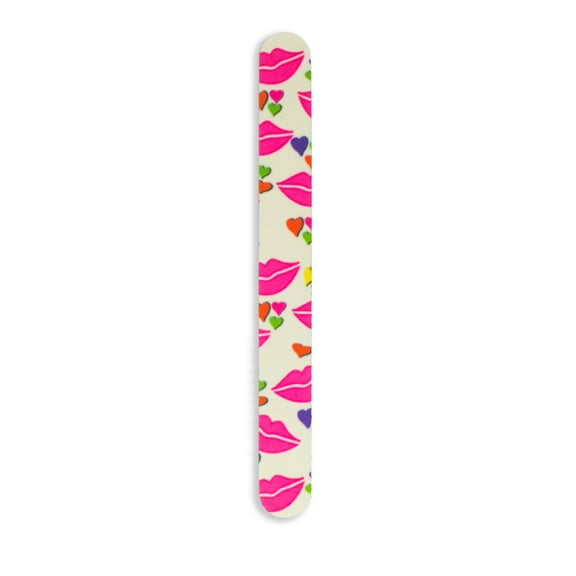 Tropical Shine Nail File Lips 7 in x 3/4 in Large Size