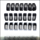 thumbnail image 1 of Aplicable a Jeep 2014-2018, luz libre, capó del motor Jeep, rejilla del parachoques delantero, red central en forma de panal, 1 of 4