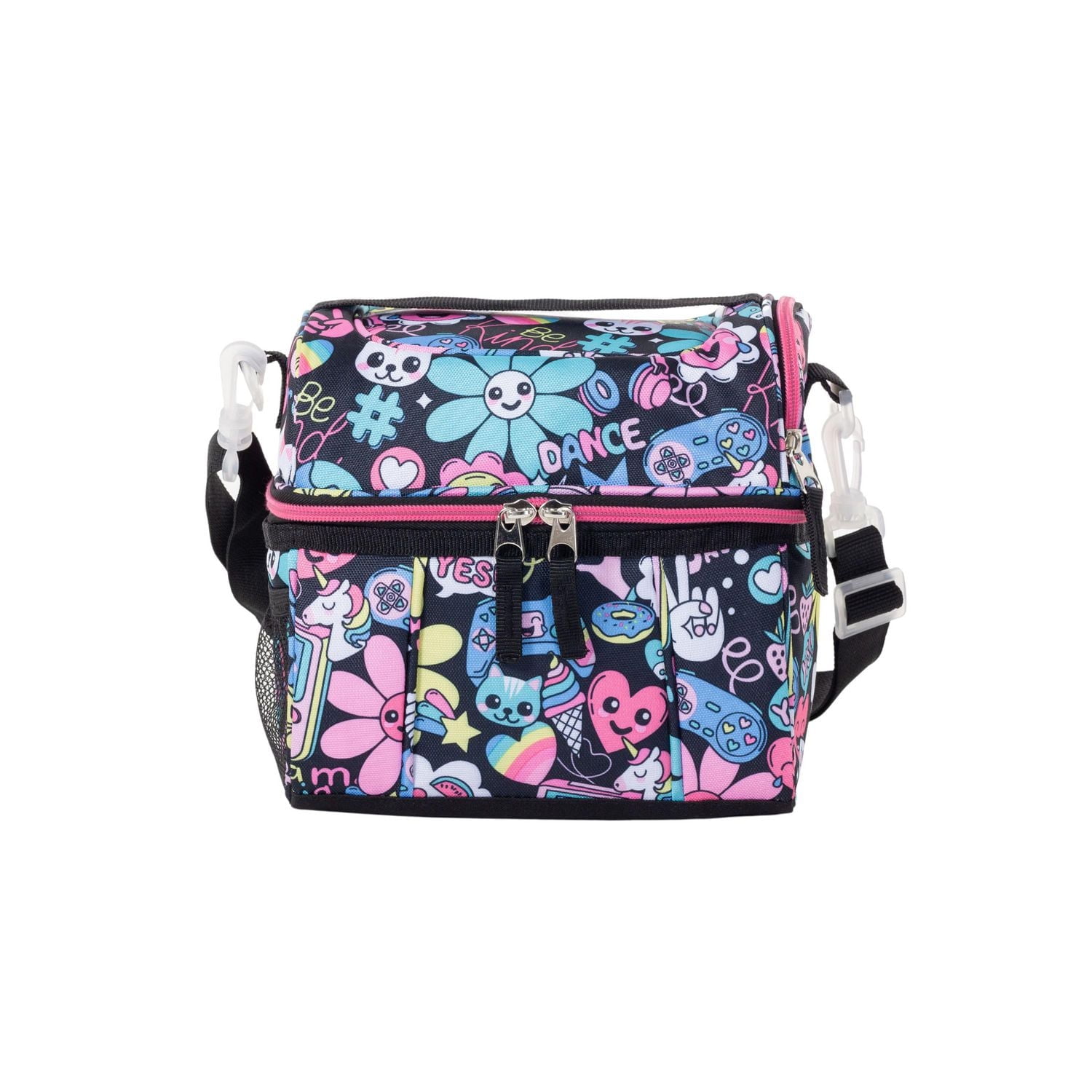 Sac à lunch en dome, noir